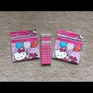 New Hello Kitty party bags and pencils.